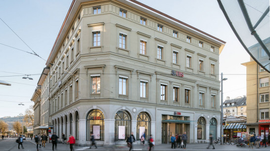 Bern, Sanierung und Umbau UBS AG Bubenbergplatz