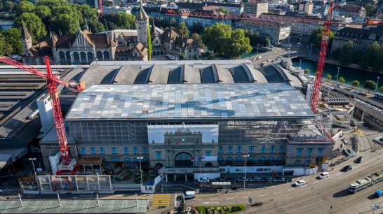 Zurich main station (HB), general renovation of the south wing