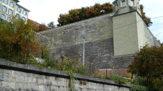Bern, Münsterplattform - Zustandsuntersuchung Stützmauer
