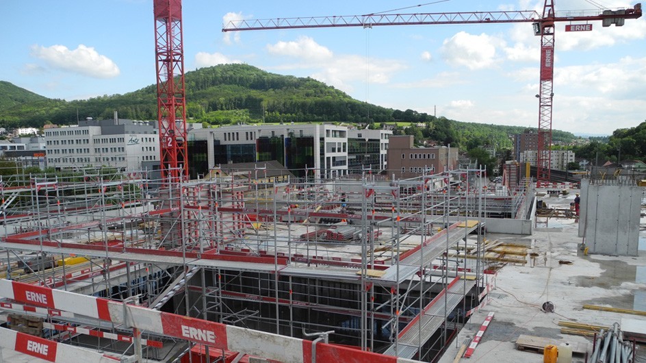 Baustelle Fachhochschule Nordwestschweiz FHNW Olten