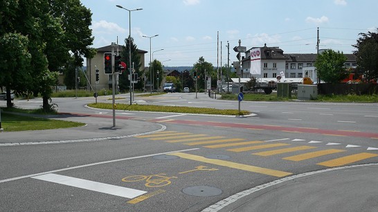 Langendorf, double junction «Weissensteinstrasse»