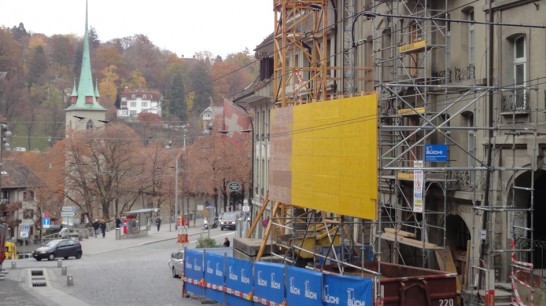 reconstruction «Goldener Adler» in Bern 
