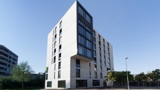 Biel, residential building project «Schüsspark SEI»