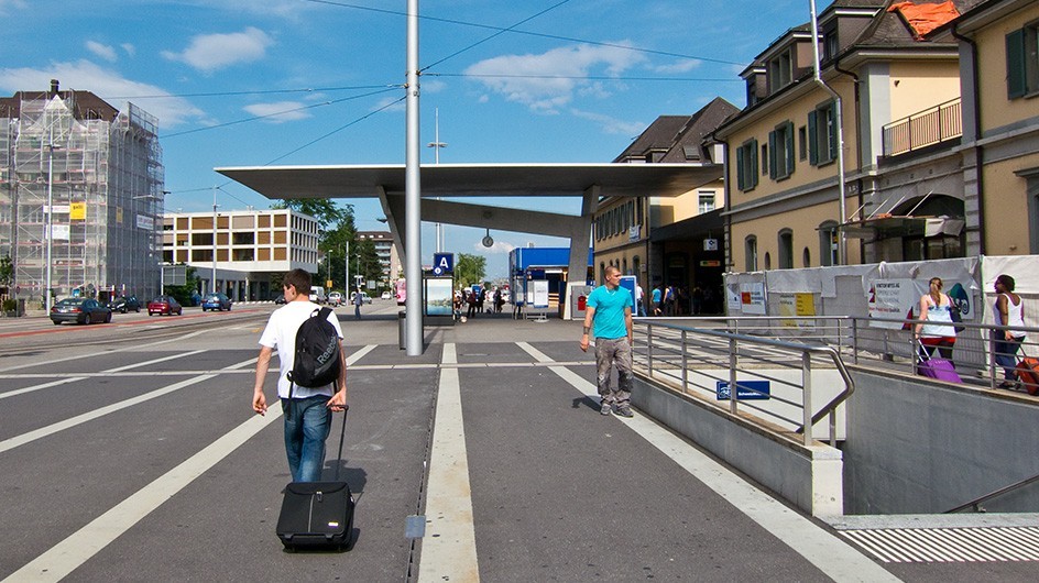 Haltestelle Solothurn Hauptbahnhof