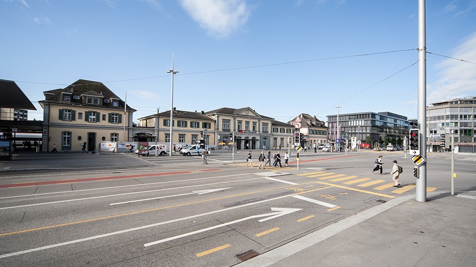 Bahnhofplatz Solothurn