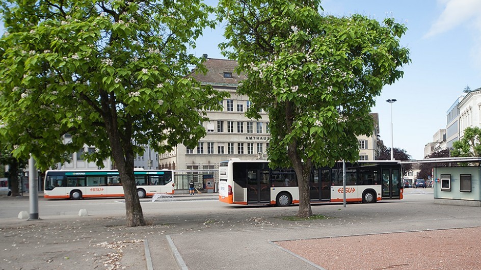 Haltestelle Amtshausplatz Solothurn