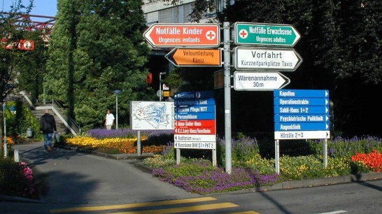 Bern, hospital «Inselspital» overall traffic strategy