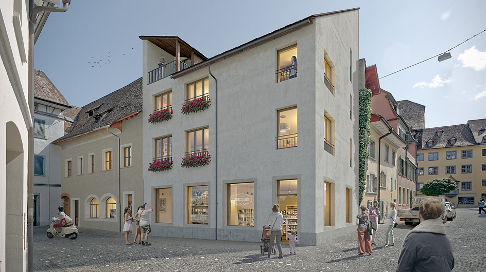 Schaffhausen, Stadthausgeviert - Umbau und Sanierung
