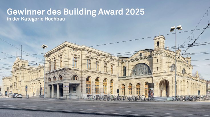 Südtrakt von der Seite Bahnhofstrasse
