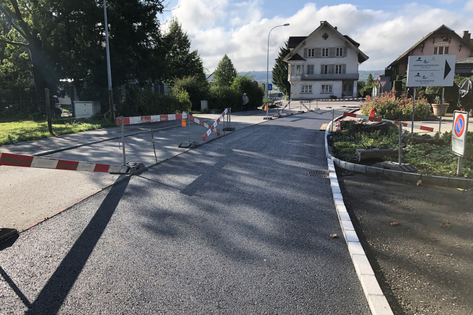 Einbau Tragschicht