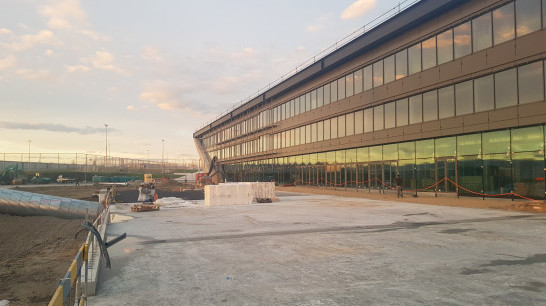 Lausanne Stade a la Tuilière, New Construction - Civil Engineering and Specialist Planning 