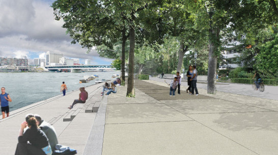 Ideen- und Projektwettbewerb Rheinpromenade Kleinbasel