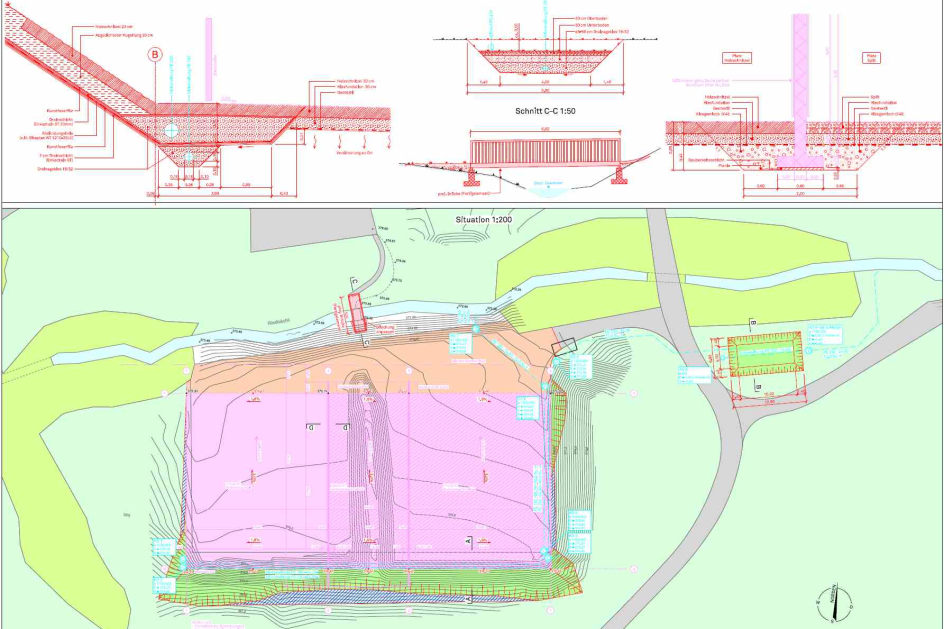 Situationsplan Schiessanlage