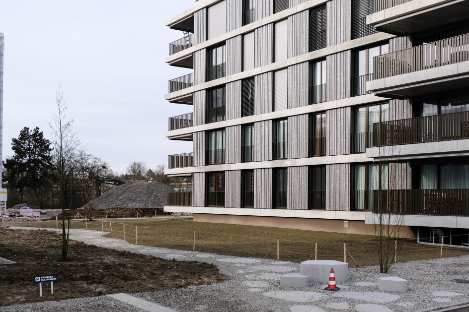 Neubau mit Aussenraumgestaltung