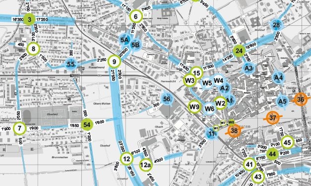 Belastungsplan Verkehrszählung 2020