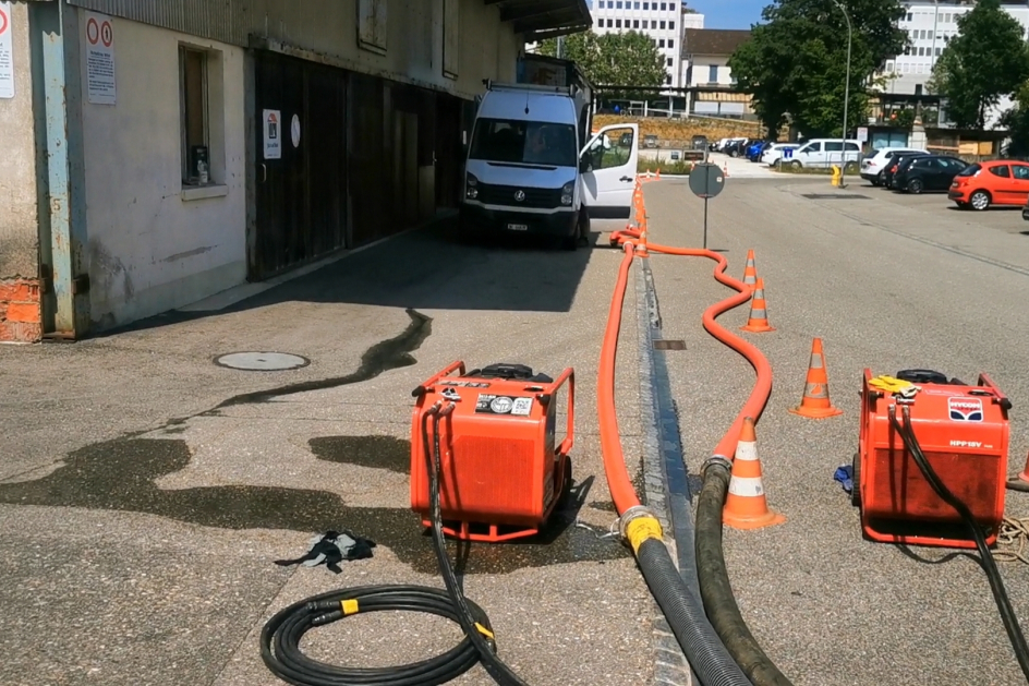 Wasserhaltung für Sanierungsmassnahmen
