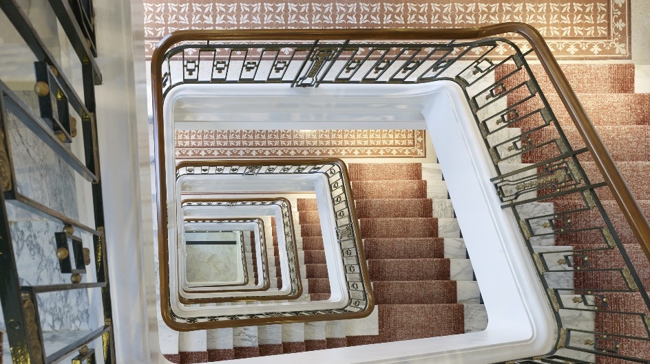 Treppenhaus (©Ruedi Walti)