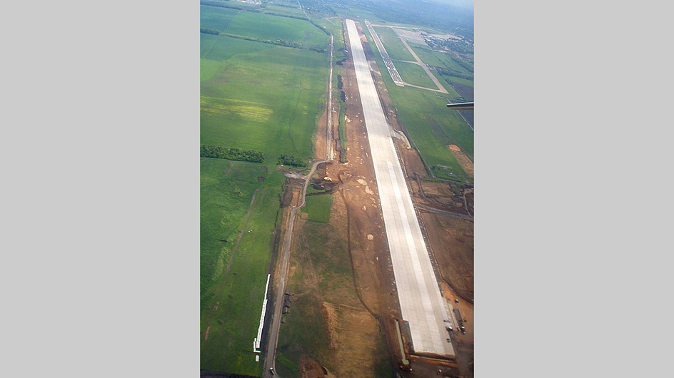 Die neue Flugbetriebsfläche