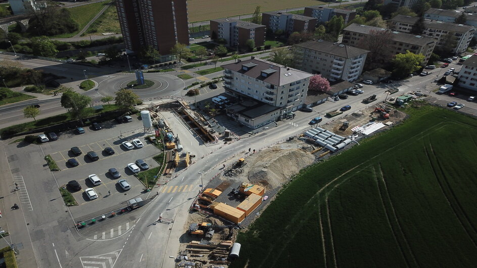 Baustelleninstallationsplatz