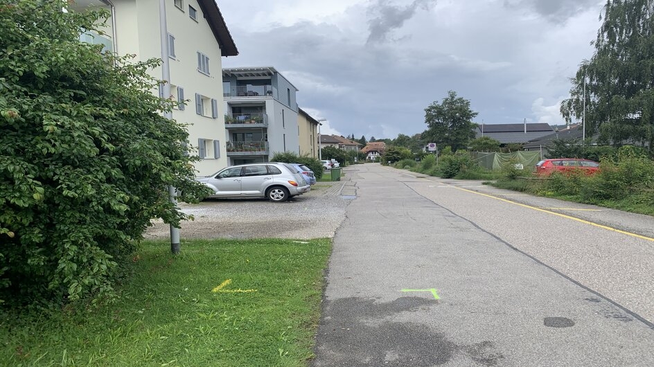 Thunstrasse vor der Sanierung und Umgestaltung