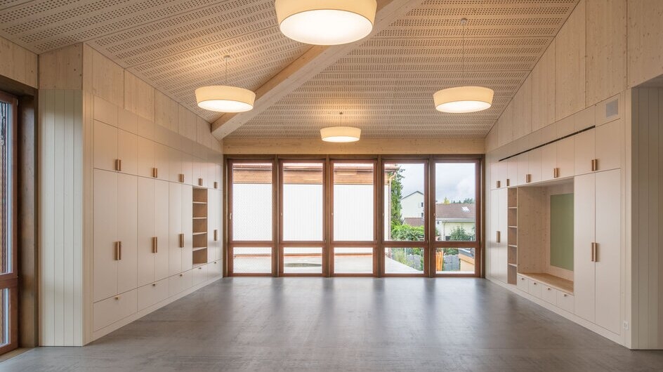 Kindergarten Innenansicht (©Simon von Gunten)