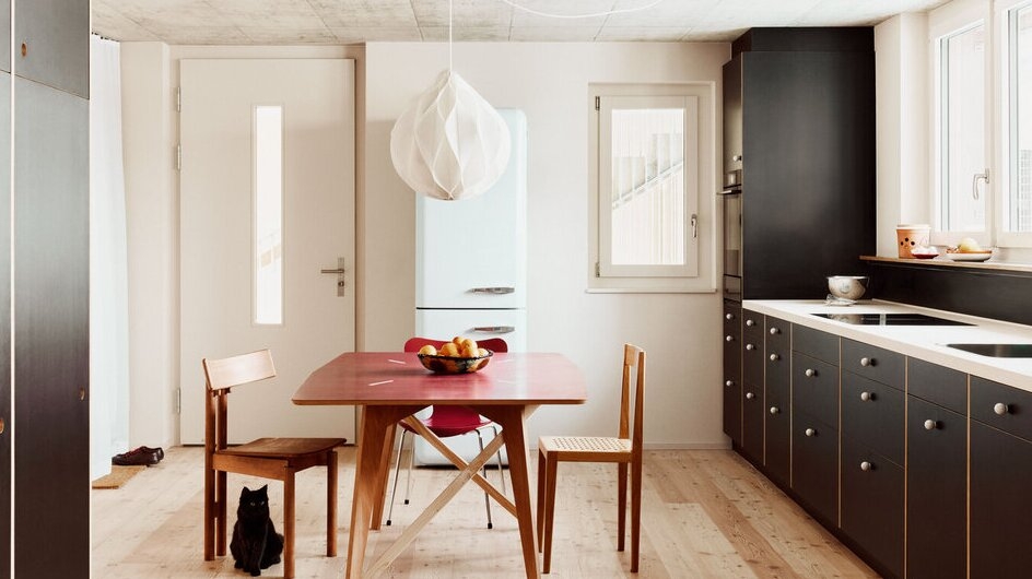 Innenansicht (Foto Ladina Bischof, St. Gallen; Architekt Ductus Studio)