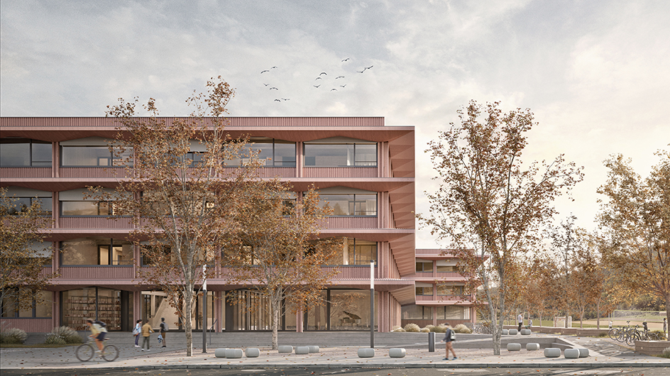 Visualisierung Kreisschule / ern+ heinzl