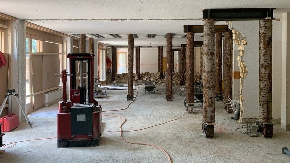 Baustelle Restaurant (Fotografie David Willen)