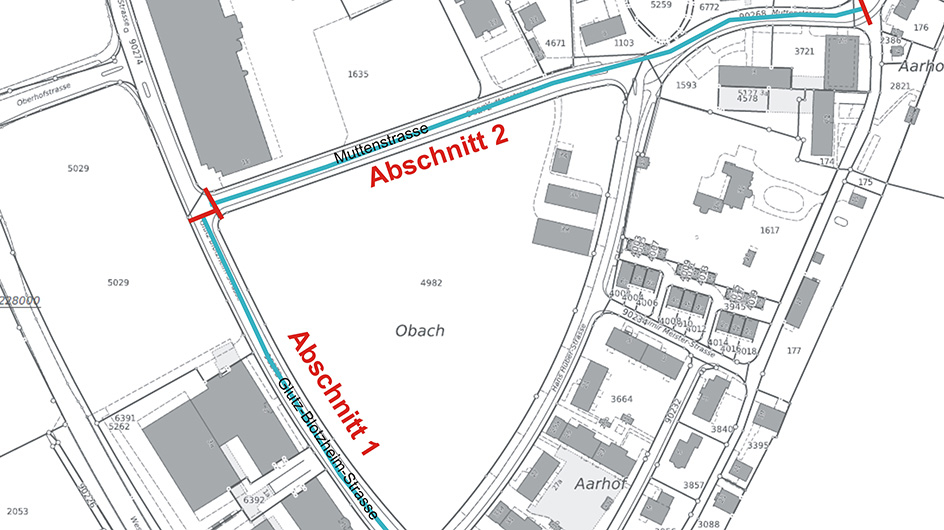 Solothurn, Gemeindestrassen, Lärmsanierungsprojekt (LSP)