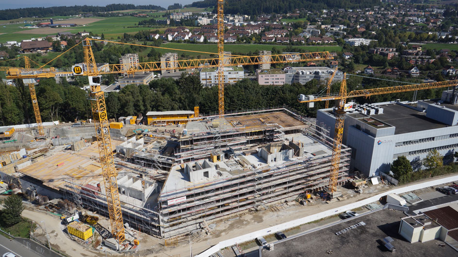 Swisscom Businesspark Ittigen, Foto Peter Burri, vistadoc