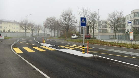 Langendorf, Erschliessungsplan Franziskaner-/Hüslerhofstrasse