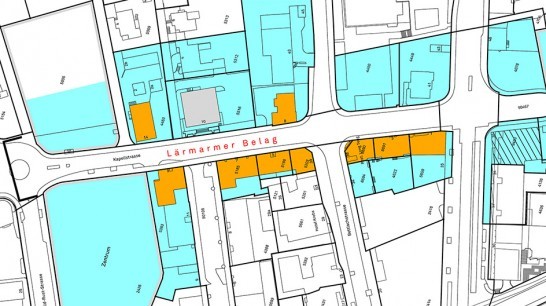 Grenchen, noise abatement project municipal roads