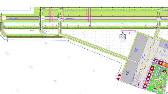 SER, Belgrade, Lisicki Jarak, Neue Start- und Landebahn in Asphalt