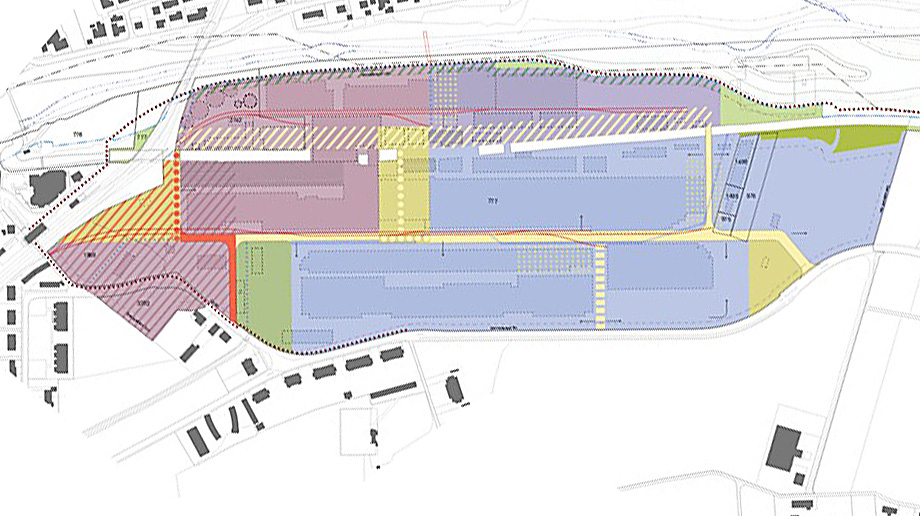 Ausschnitt Masterplan