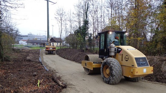 Luterbach, New Construction Biogen - Prozess Wastewater Pipeline