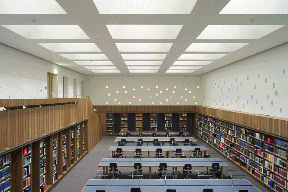 Lesesaal Universitätsbibliothek / © Marco Schibig und Burgerbibliothek Bern