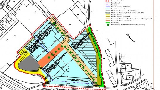 Olten, layout plan and environmental impact assessment «Giroud-Olma-Area/Sälipark» 