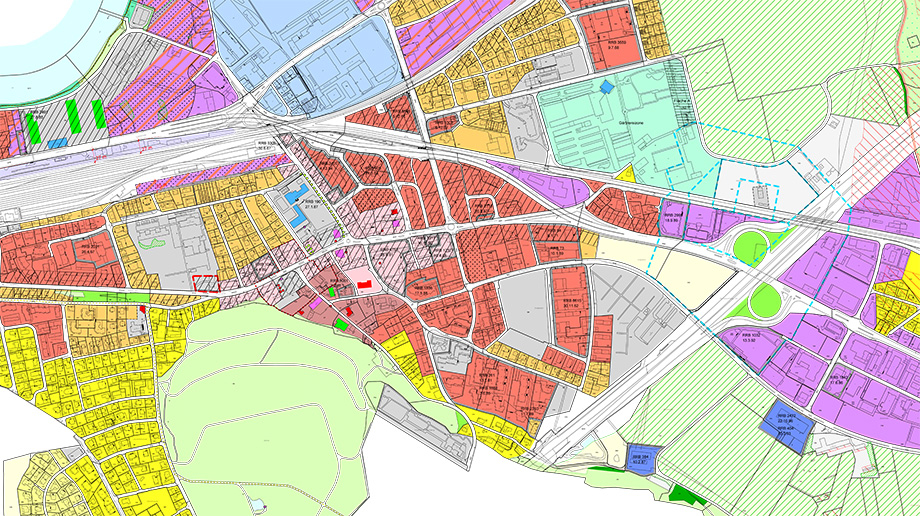 Ausschnitt Bauzonenplan