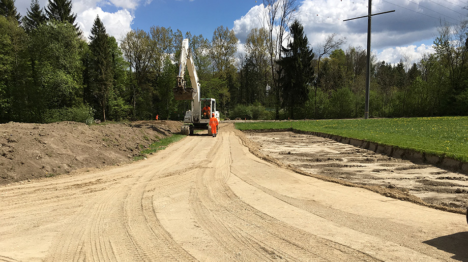 Baustelle Biberist