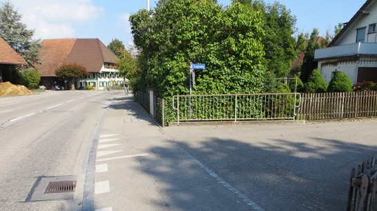 Derendingen, Biberiststrasse, Tempo 30 Gutachten