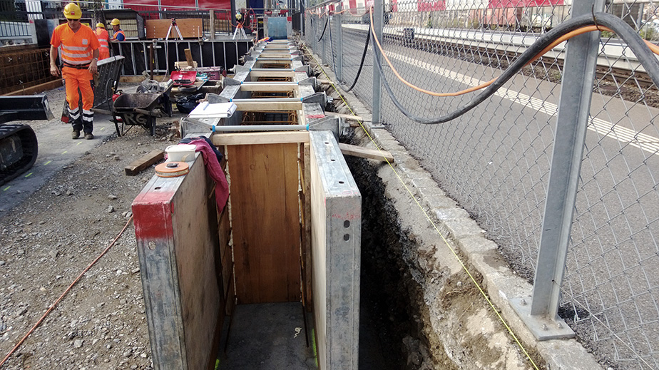 Streifenfundament