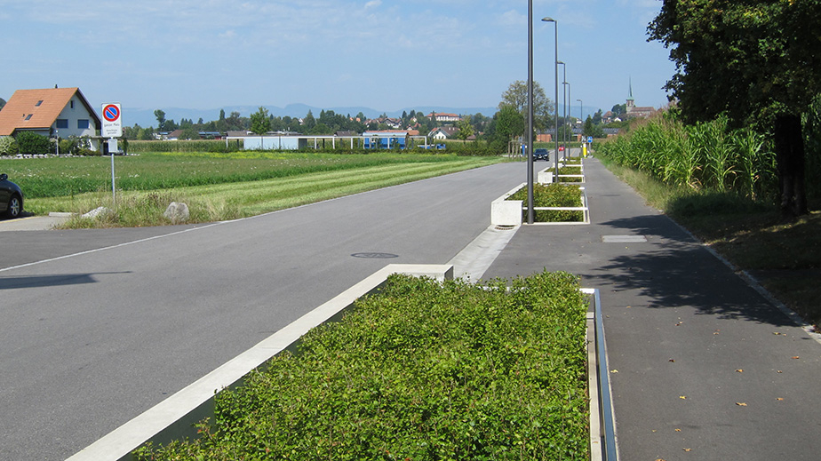 Brunnmattstrasse nach der Sanierung