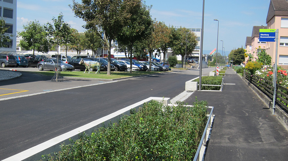 Brunnmattstrasse nach der Sanierung