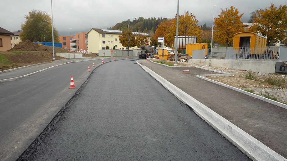 Franziskanerstrasse Bauphase