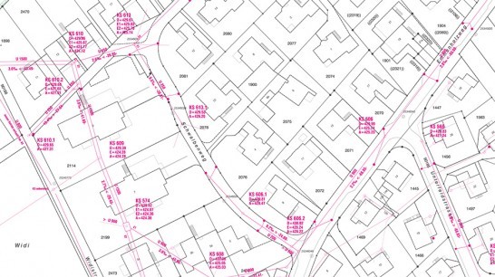 Zuchwil, general drainage plan