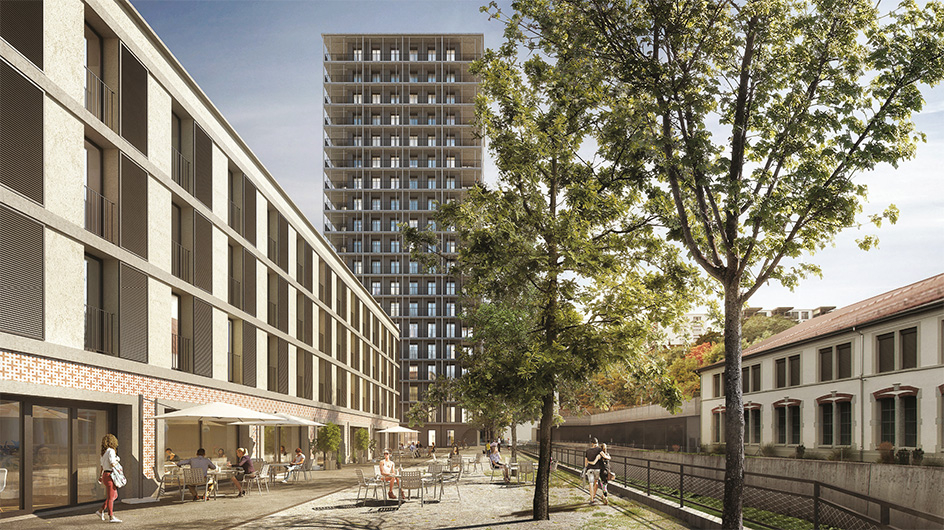 Visualisation Sollberger Bögli Architekten